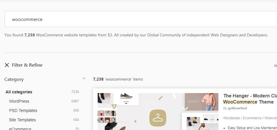 Website theme